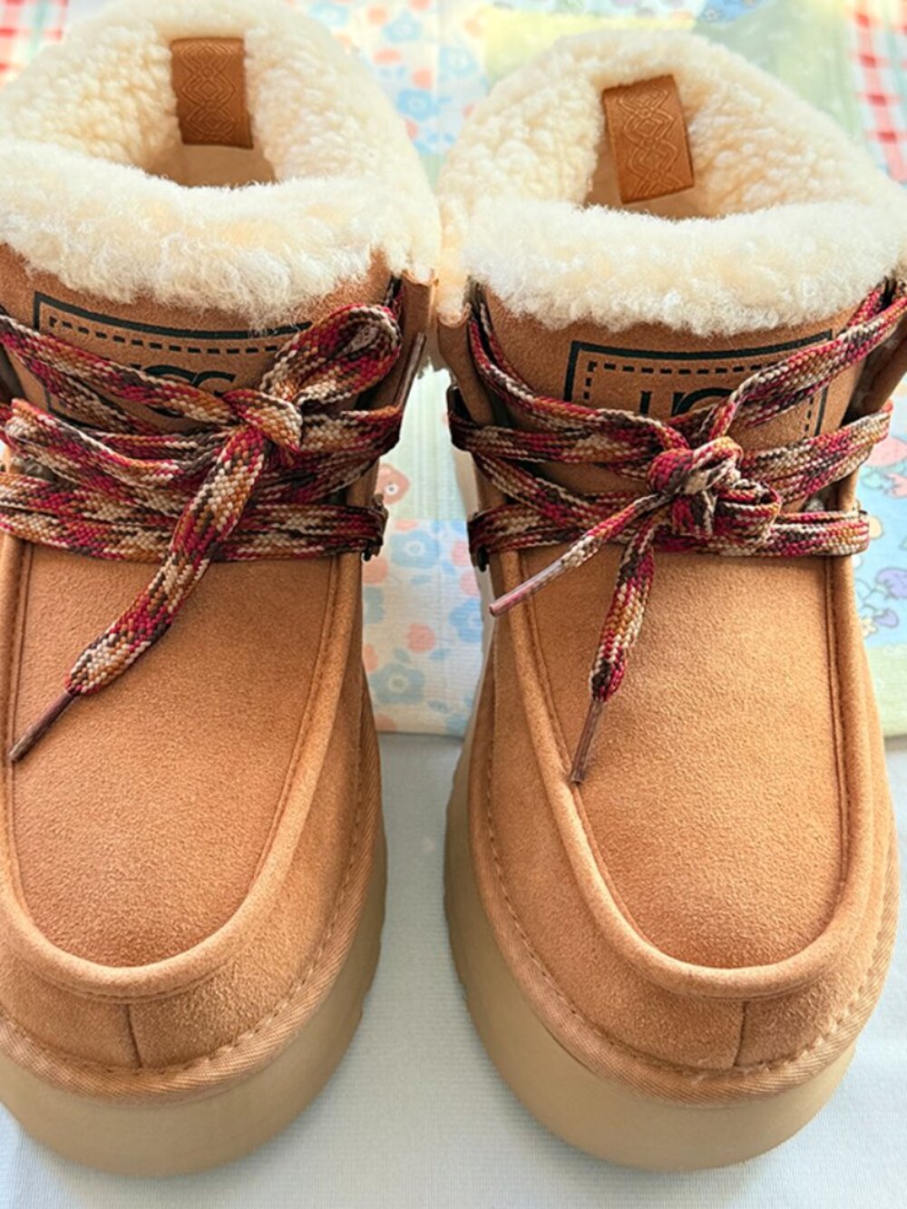UGG Funkarra Cabin Cuff Boot Chestnut